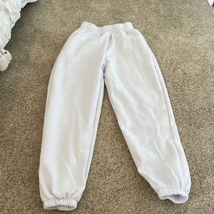 White Sweatpants